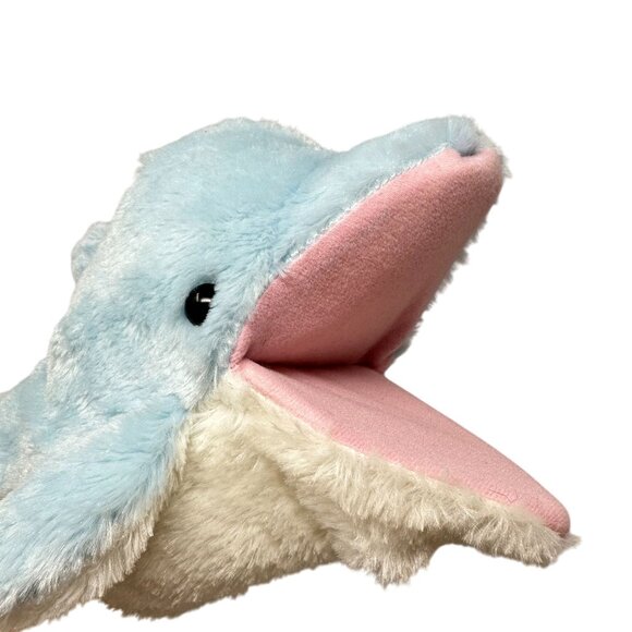 Kellytoy Shark Dolphin Plush Hand Puppet Toy 2011 12 Inch Sea Animals - Picture 8 of 10